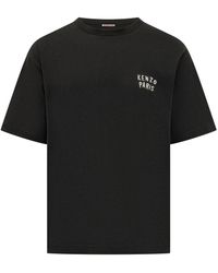 KENZO - Tops ,Zwart ,Katoen Boke Heart Oversized T-Shirt - Lyst