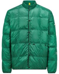 Moncler - Jassen ,Groen ,Down Jassen - Lyst