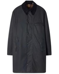 Barbour - Jassen ,Blauw ,Katoen Beeston Wax Jacket - Lyst