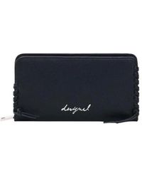 Desigual - Zip-Around Portemonnee Met Interne Vakken - Lyst