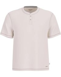 Guess - Witte T-Shirt En Polo Collectie - Lyst