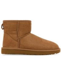 UGG - Klassische hohe braune stiefel mit gummisohle - Lyst