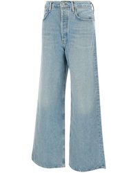 Agolde - Jeans ,Blauw ,Katoen Geregenereerde Katoenen Spijkerbroek, Lichtblauw - Lyst
