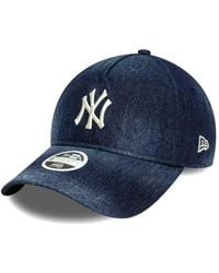 KTZ - Accessoires ,Blauw ,Katoen 9Twenty A-Frame Cap - Lyst