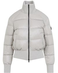 Moose Knuckles - Jassen ,Grijs ,Nylon Queens Down Bomber - Lyst