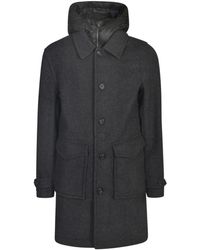 Woolrich - Single-Breasted Coats - Lyst