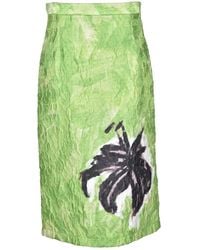 Stella Jean - Midi Skirts - Lyst