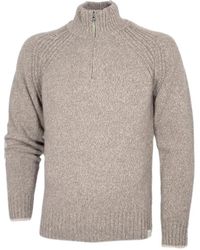 Paul & Shark - Truien & Vesten ,High Neck Half Zip Trui - Lyst