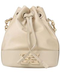 Bally - Ivoor Trekkoord Emmer Tas - Lyst