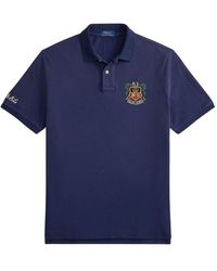 Ralph Lauren - Classic Fit Geborduurd Piqué Poloshirt - Lyst