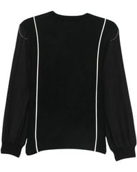 Liu Jo - Round-Neck Knitwear - Lyst