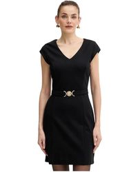 Guess - Chrissy Riemen Mini Jurk - Lyst