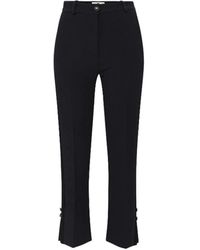 Elisabetta Franchi - Cropped Trousers - Lyst