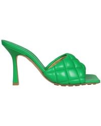 Bottega Veneta - Padded Leather Sandal - Lyst