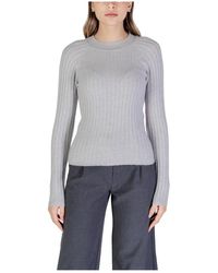 Jacqueline De Yong - Round-Neck Knitwear - Lyst