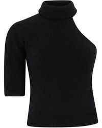 Roberto Collina - Asymmetrische Top Met Col - Lyst