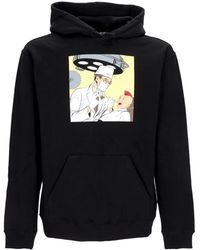 Iuter - Schwarzer Arzt Hoodie Langarm Sweatshirt - Lyst