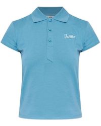 The Attico - Polo Met Borduursel - Lyst