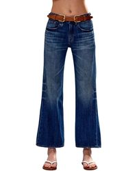 R13 - Cropped Jeans - Lyst