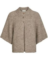 Neo Noir - Truien & Vesten ,Wol Benuta Fluffy Knit Cardigan - Lyst
