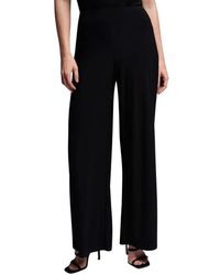 Joseph Ribkoff - Broeken ,Zwart ,Polyester Wijde Pijpen Broek - Lyst