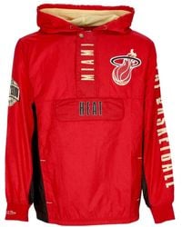 Mitchell & Ness - Fitness ,Rood ,Vintage Nba Team Og 2.0 Windbreaker - Lyst