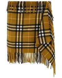 Burberry - Short Skirts - Lyst