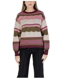 Ichi - Jersey De Punto Para Mujer, Mujer, Talla - Lyst