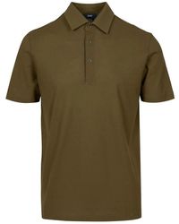 Herno - Tops ,Groen ,Katoen T-Shirts En Polo's - Lyst
