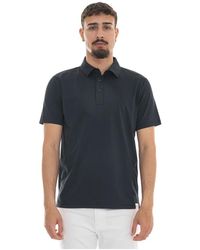 Peuterey - Tops ,Blauw ,Katoen Lipper Cn Short Sleeve Polo Shirt - Lyst