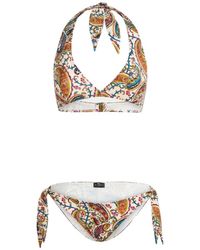 Etro - Floral Paisley Bikini - Lyst