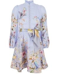 Zimmermann - Short Dresses - Lyst