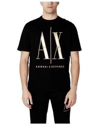 Armani Exchange - Casual t-shirt frühjahr/sommer kollektion - Lyst