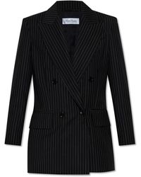 Max Mara - Jassen ,Zwart ,Wol Blazer Mattia - Lyst