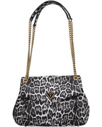Guess - Tassen ,Veelkleurig ,Leer Tassen. Bruin - Lyst