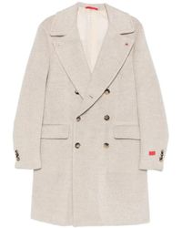 Isaia - Double-Breasted Coats - Lyst