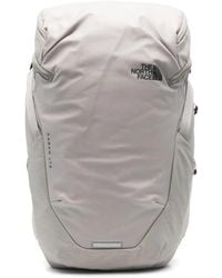 The North Face - Hellgrauer Rucksack Mit Reißverschluss - Lyst