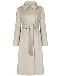 Max Mara - Doppelreihiger cashmere-tel in taupe - Lyst