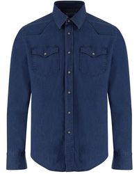 Alessandro Gherardi - Denim Shirts - Lyst