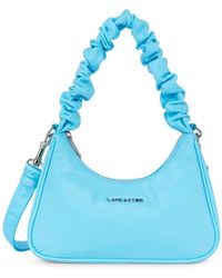 Lancaster - Blau atoll reißverschluss basic chouchou baguette - Lyst