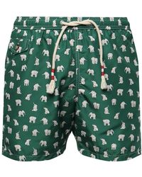 Mc2 Saint Barth - Grüne Meer Kleidung All-Over Print - Lyst