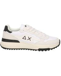 Sun 68 - Solide Weiß Niki 2.0 Sneakers - Lyst