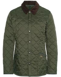 Barbour - Grüne steppjacke heritage boatyard - Lyst