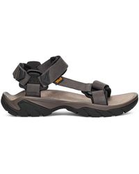 Teva - Schoenen ,Grijs ,Comfortabele Herensandaal Om Te Wandelen - Lyst