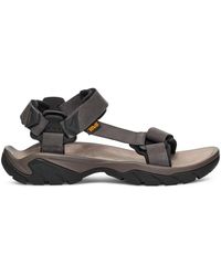 Teva - Schoenen ,Grijs ,Comfortabele Herensandaal Om Te Wandelen - Lyst