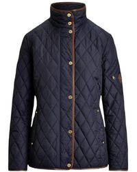 Ralph Lauren - Jassen ,Blauw ,Leer Lauren Jacket - Lyst