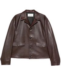Tonywack - Jassen ,Bruin ,Leer Bf 12Lj 001 Leren Jas - Lyst