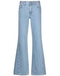 A.P.C. - Flared Jeans - Lyst