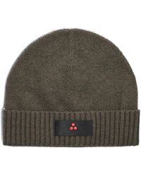 Peuterey - Grüne Wollmischung Beanie Mütze - Lyst
