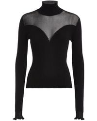 Genny - Truien & Vesten ,Zwart ,Turtleneck Trui - Lyst